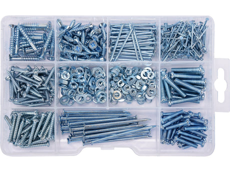 SET SURUBURI SI VOREL 24122 CUIE 580 PIESE VOREL - scule electrice si unelte profesionale - BricoMart