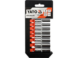 SET TUBULARE 1/4, YATO YT-14431 8 BUC YATO - scule electrice si unelte profesionale - BricoMart