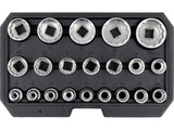 SET TUBULARE BIHEXAGONALE 1/2" Yato YT - 12630 Yato - scule electrice si unelte profesionale - BricoMart