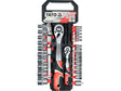 SET TUBULARE CU ACCESORII 1/4'' 1/2'', 51 PIESE Yato YT - 38680 - 12.7 mm, 24 mm, 38 mm, 6.3 mm Yato - scule electrice si unelte profesionale - BricoMart