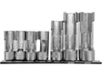 SET TUBULARE DESCHISE YATO YT-17508 3/8” SI 1/2”, 7 PIESE YATO - scule electrice si unelte profesionale - BricoMart