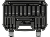 SET TUBULARE IMPACT LUNGI 1/2" Yato YT - 10556 Yato - scule electrice si unelte profesionale - BricoMart