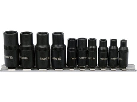 SET TUBULARE PENTRU TAROZI, 10 PIESE Yato YT - 29280 Yato - scule electrice si unelte profesionale - BricoMart