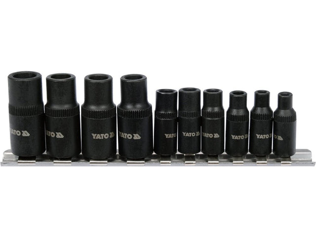 SET TUBULARE PENTRU TAROZI, 10 PIESE Yato YT - 29280 Yato - scule electrice si unelte profesionale - BricoMart