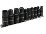 SET TUBULARE PENTRU TAROZI, 10 PIESE Yato YT - 29280 Yato - scule electrice si unelte profesionale - BricoMart