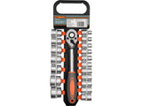 SET TUBULARE + STHOR 58634 ANTRENOR 19 BUC, 1/2 STHOR - scule electrice si unelte profesionale - BricoMart