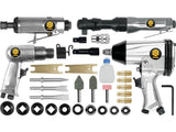 SET UNELTE PNEUMATICE VOREL 81142 + ACCESORII VOREL - scule electrice si unelte profesionale - BricoMart