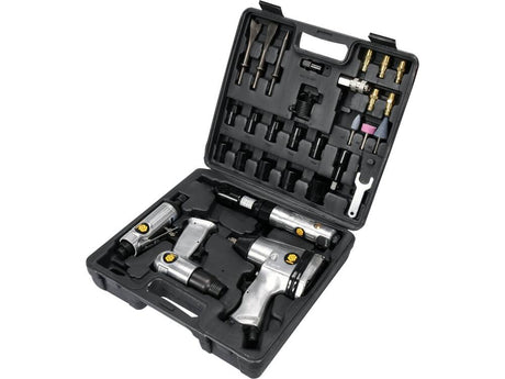 SET UNELTE PNEUMATICE VOREL 81142 + ACCESORII VOREL - scule electrice si unelte profesionale - BricoMart