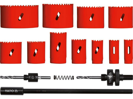 SET UNIVERSAL CAROTE YATO YT-3381 15 BUC, 19-76MM YATO - scule electrice si unelte profesionale - BricoMart