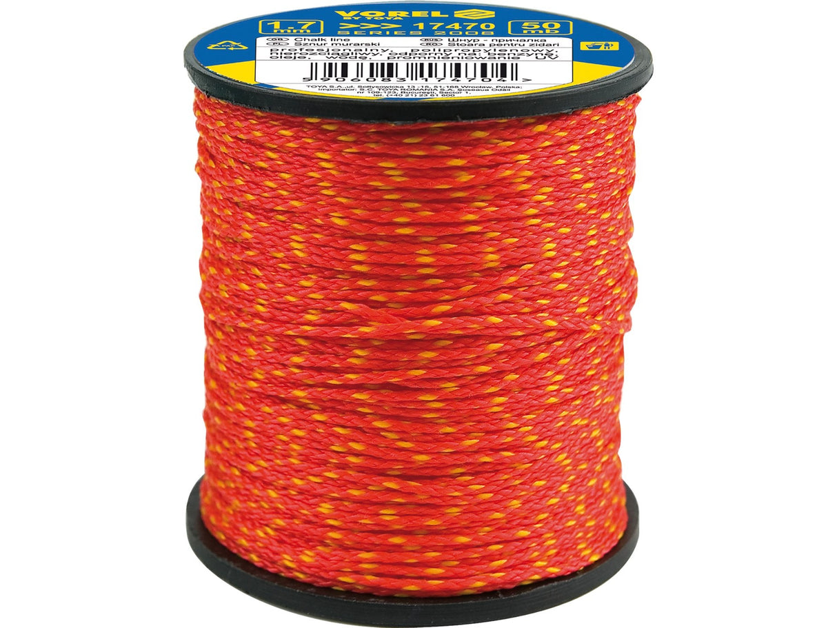 SFOARA PENTRU CONSTRUCTII VOREL 17473 DIN PP, 2.0MM, 50M VOREL - scule electrice si unelte profesionale - BricoMart