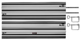 Sina de ghidare originala Einhell din aluminiu, accesorii pentru Fierastrau circular manual, potrivite pentru ferastraie circulare manuale Einhell si ferastraie cu imersie, 2 x 1000 mm, pentru taieri drepte si taieri in unghi Einhell - scule electrice si unelte profesionale - BricoMart