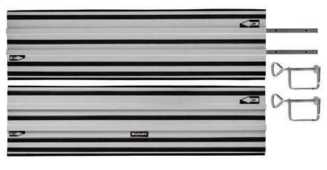 Sina de ghidare originala Einhell din aluminiu, accesorii pentru Fierastrau circular manual, potrivite pentru ferastraie circulare manuale Einhell si ferastraie cu imersie, 2 x 1000 mm, pentru taieri drepte si taieri in unghi Einhell - scule electrice si unelte profesionale - BricoMart