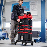 Sistem de cutii de transport Einhell E - Case Rollbrett BricoMart - scule electrice si unelte profesionale - BricoMart