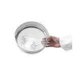 Sita pentru zahar pudra, 410x(H)80 mm, inox, cu carlig agatare, Hendi