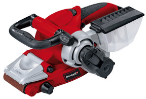 Slefuitor cu banda Einhell TE - BS 8540 E (850 W, suprafata de slefuit 75x140 mm, schimbare banda de slefuit fara unelte, maner suplimentar, softgrip, incl. 1x banda de slefuit P80 Einhell - scule electrice si unelte profesionale - BricoMart
