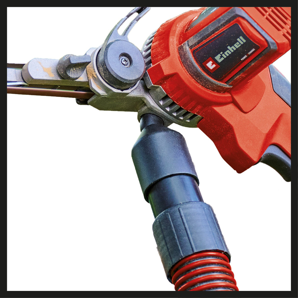 Slefuitor cu banda pe acumulator Einhell TE - BF 18 Li - Solo Power X - Change , 18 V, viteza de pana la 1.700 m/min, 2 brate de slefuit de 9 mm si 13 mm, inclusiv 12 benzi abrazive, fara acumulator Einhell - scule electrice si unelte profesionale - BricoMart