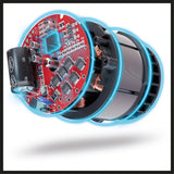 Slefuitor orbital fara fir Einhell Professional TP - RS 18/32 Li BL - Solo Power X - Change (18 V, fara perii, oscilatie 3.2 mm, talpa 125 mm, cu hartie abraziva, fara acumulator) Einhell - scule electrice si unelte profesionale - BricoMart