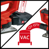 Slefuitor orbital pe acumulator Einhell TE - OS 18/230 Li Solo (electronica de viteza, micro - arici, placa de baza din aluminiu, sac de colectare a prafului, incl. 3x smirghel, fara acumulator sau incarcator Einhell - scule electrice si unelte profesionale - BricoMart