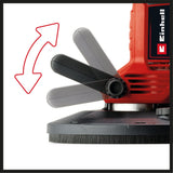 Slefuitor pentru pereti/ gips - carton Einhell TC - DWS 225 (1220W, disc de slefuit cu inel de perie, aspirare integrata a prafului, incl. 6 smirgheluri Ø 225 mm Einhell - scule electrice si unelte profesionale - BricoMart
