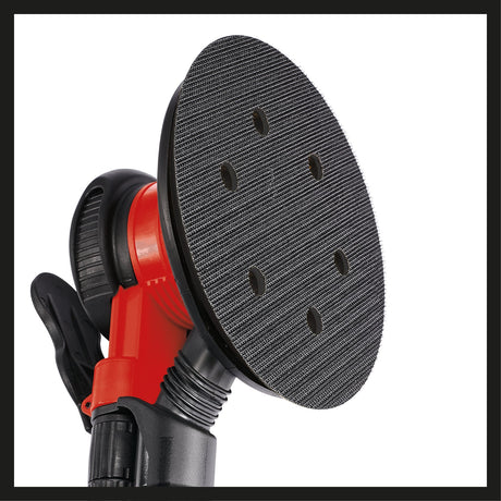 Slefuitor pneumatic excentric Einhell TC - PE 150, diametru disc abraziv 150 mm, maneta de reglare continua, inclusiv 6 hartii abrazive, niplu de dop si cheie Einhell - scule electrice si unelte profesionale - BricoMart