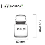 Borcan Phuket 290ml cu capac, LAV