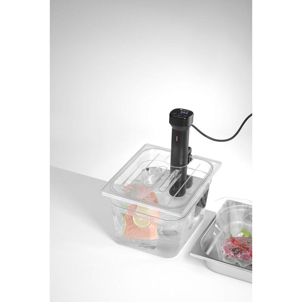 Sous vide stick Hendi, temp. 25°C-90°C,pas de 0,1°C,capacitate 30l,1200W, IPX7,63x97x(h)344mm