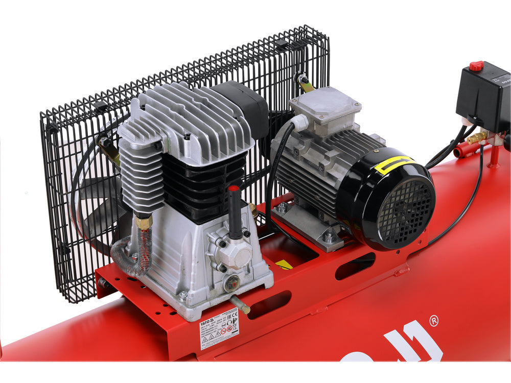COMPRESOR ULEI CU CUREA YATO YT-23321 , 400V , 200L ,3.0CP , 1100 rpm ,360 l/min