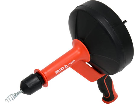 SPIRALA PENTRU CANALIZARE, YATO YT-24991 TAMBUR, 6MMX7.6M YATO - scule electrice si unelte profesionale - BricoMart