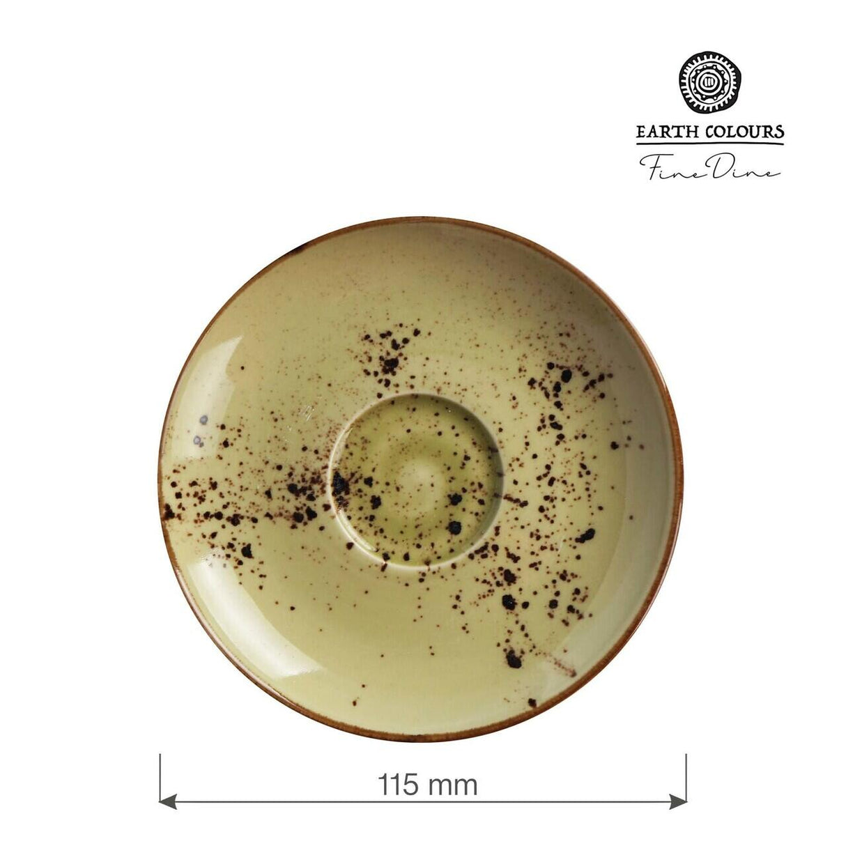Farfurie espresso Olive 115 mm Fine Dine