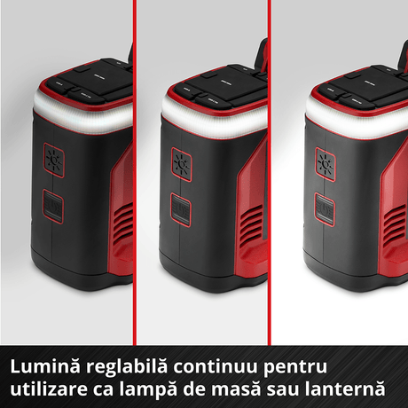Statie de incarcare fara fir Einhell TE - ES 18/150/1 Li - C - Solo - LED reglabil, indicator LED, priza 230 V, USB - C PD BricoMart - scule electrice si unelte profesionale - BricoMart