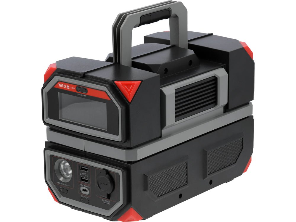STATIE DE INCARCARE PORTABILA 300W, 315WH, 230V, USB - C PD Yato YT - 83090 - 300 W, 600 W, 60 W, 12 V Yato - scule electrice si unelte profesionale - BricoMart