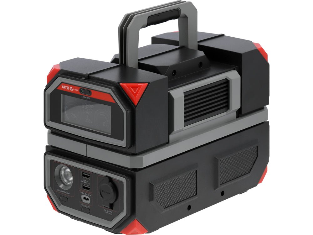 STATIE DE INCARCARE PORTABILA 300W, 315WH, 230V, USB - C PD Yato YT - 83090 - 300 W, 600 W, 60 W, 12 V Yato - scule electrice si unelte profesionale - BricoMart