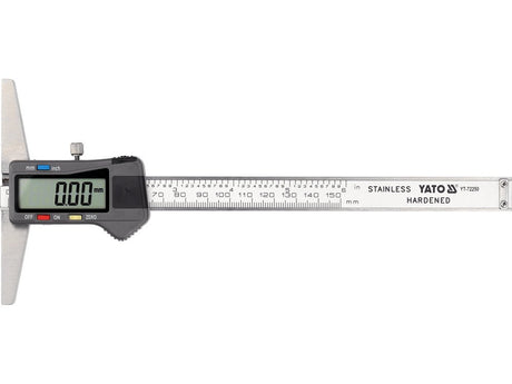 SUBLER DIGITAL PENTRU ADANCIME 150MM Yato YT - 72250 Yato - scule electrice si unelte profesionale - BricoMart
