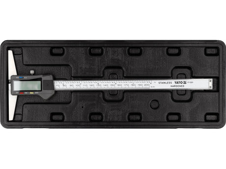 SUBLER DIGITAL PENTRU ADANCIME 200MM Yato YT - 72251 Yato - scule electrice si unelte profesionale - BricoMart