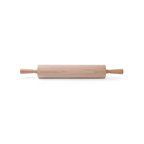 Sucitor din lemn - cu rulmenti cu bile, lungime 398 mm, lungime cu manere 670 mm, diametru  100 mm