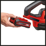 Suflanta universala pe acumulator Einhell GE - UB 18/250 Li E - Solo Power X - Change (18 V, viteza aer 250 km/h, teava din 3 piese, control electric al vitezei cu afisaj LED, fara acumulator Einhell - scule electrice si unelte profesionale - BricoMart