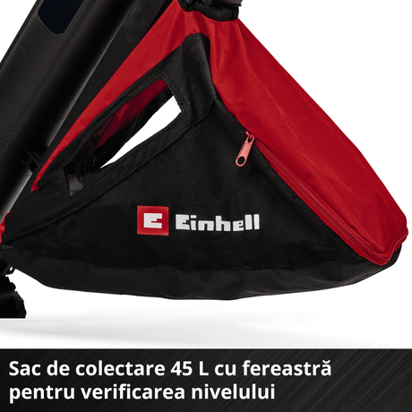 Suflanta/aspirator de frunze pe acumulator Einhell Professional VENTURRO 36/240 Power X - Change, 36V, Li - ion, putere de aspirare pana la 740 m³/h, sac de colectare 45l, functie de suflare pana la 240 km/h, fara acumulator sau incarcator Einhell - scule electrice si unelte profesionale - BricoMart