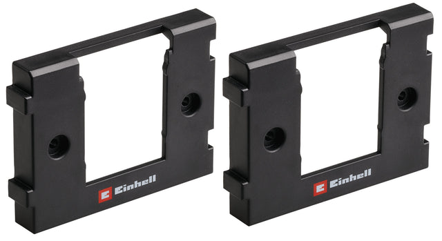 Suport de perete original pentru baterii Einhell Power X - Change (potrivit pentru depozitarea tuturor bateriilor Power X - Change, extensibil la infinit, instalare usoara, functie de prindere prin clic, include suruburi si dibluri Einhell - scule electrice si unelte profesionale - BricoMart