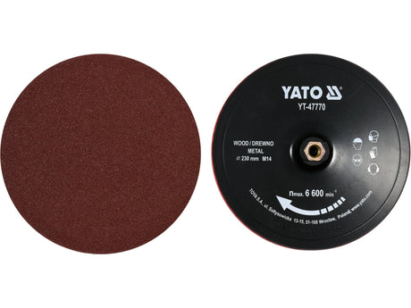 SUPORT DISC POLIZOR YATO YT - 47770 UNGHIULAR, 230MM YATO - scule electrice si unelte profesionale - BricoMart