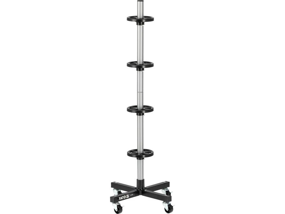SUPORT MOBIL PENTRU YATO YT-55691 DEPOZITAT ROTI, LATIME MAXIMA ANVELOPE 225MM YATO - scule electrice si unelte profesionale - BricoMart