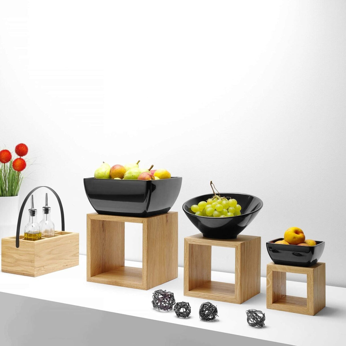 Suport pentru tăvi GN1/1 Madeira Black Fine Dine