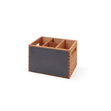Suport tacamuri din lemn durabil cu tabla integrata 210x150x(H)150 mm Hendi
