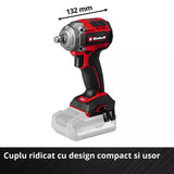 Surubelnita cu impact fara fir Einhell TP-CW 18/350-C Li BL-Solo PXC,18 V, 350 Nm, Auto-Stop, Brushless, fara acumulator - imagine 12