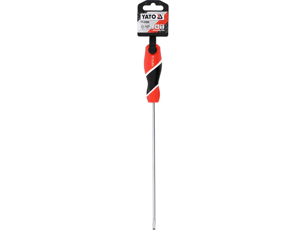 SURUBELNITA DREAPTA 4X200MM Yato YT - 25906 - Surubelnite plate Yato - scule electrice si unelte profesionale - BricoMart