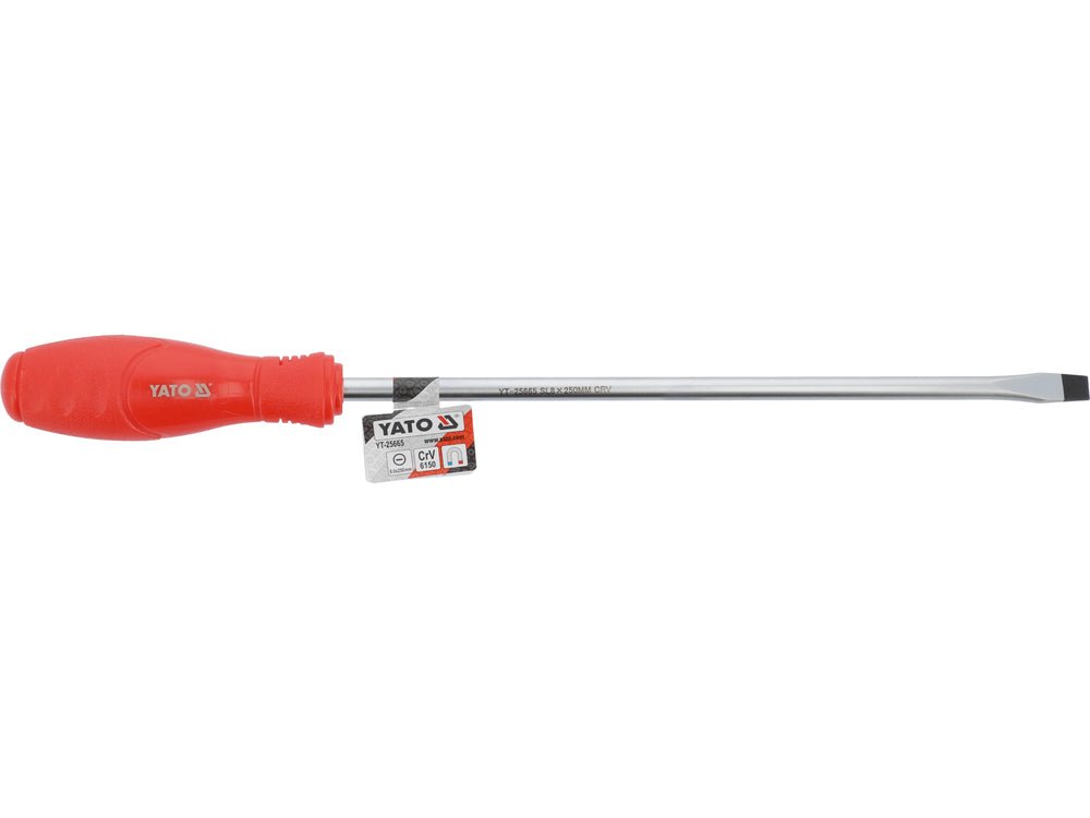 SURUBELNITA DREAPTA 8X250MM Yato YT - 25665 - CRV Yato - scule electrice si unelte profesionale - BricoMart