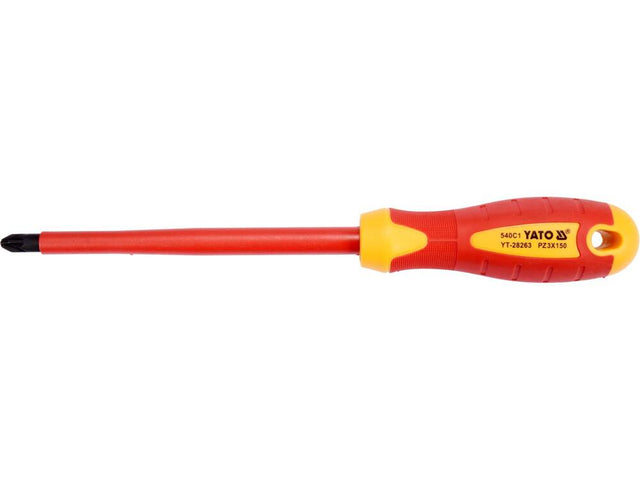 SURUBELNITA IZOLATA VDE YATO YT-28263 PZ3X150MM YATO - scule electrice si unelte profesionale - BricoMart