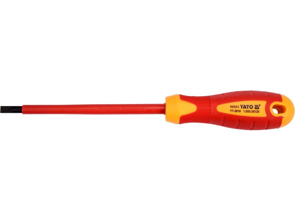 SURUBELNITA VDE 1000V, YATO YT - 2818 5.5X125MM YATO - scule electrice si unelte profesionale - BricoMart