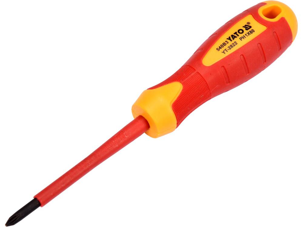 SURUBELNITA VDE, PH1X80MM YATO YT - 2822 YATO - scule electrice si unelte profesionale - BricoMart