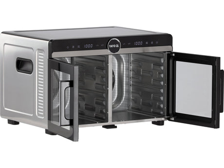 Susa de alimente 16 tavi din otel inoxidabil YATO YG-16000, 1400 W - imagine 8