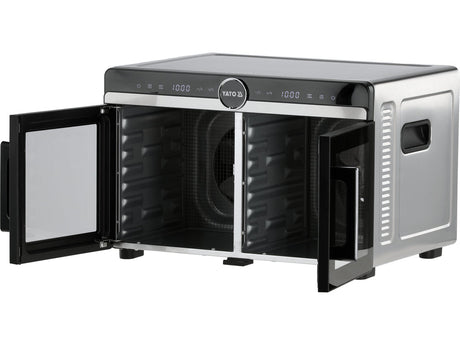 Susa de alimente 16 tavi din otel inoxidabil YATO YG-16000, 1400 W - imagine 7
